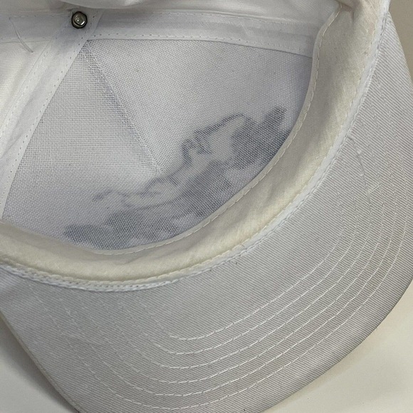 VINTAGE switzerland hat cap white snapback cow swiss alps mountains - Picture 10 of 11